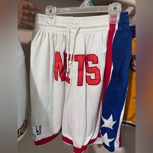 New Jersey Nets basketball shorts Just Don